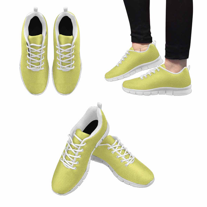 Uniquely You Sneakers for Men,    Honeysuckle Yellow   - Running Shoes