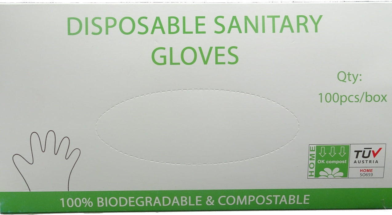 100/300/500/1000 PCS Plastic Clear Disposable Gloves - One Size