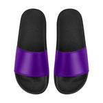 Uniquely You Womens Slide Sandals / Indigo Purple