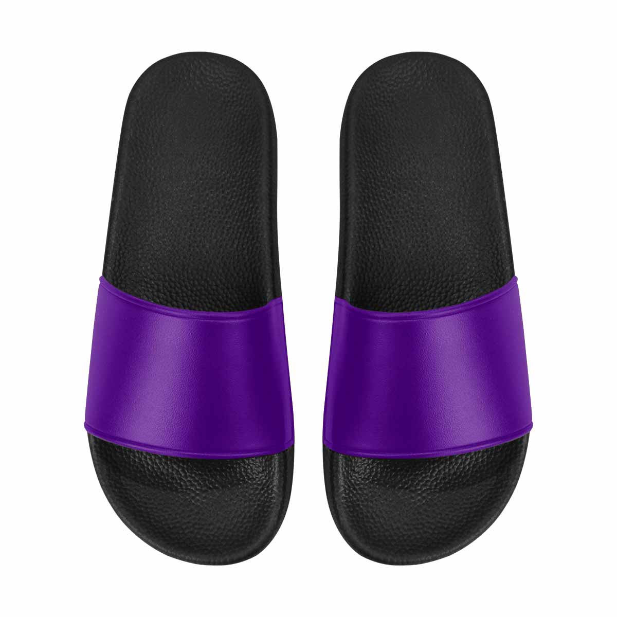 Uniquely You Womens Slide Sandals / Indigo Purple