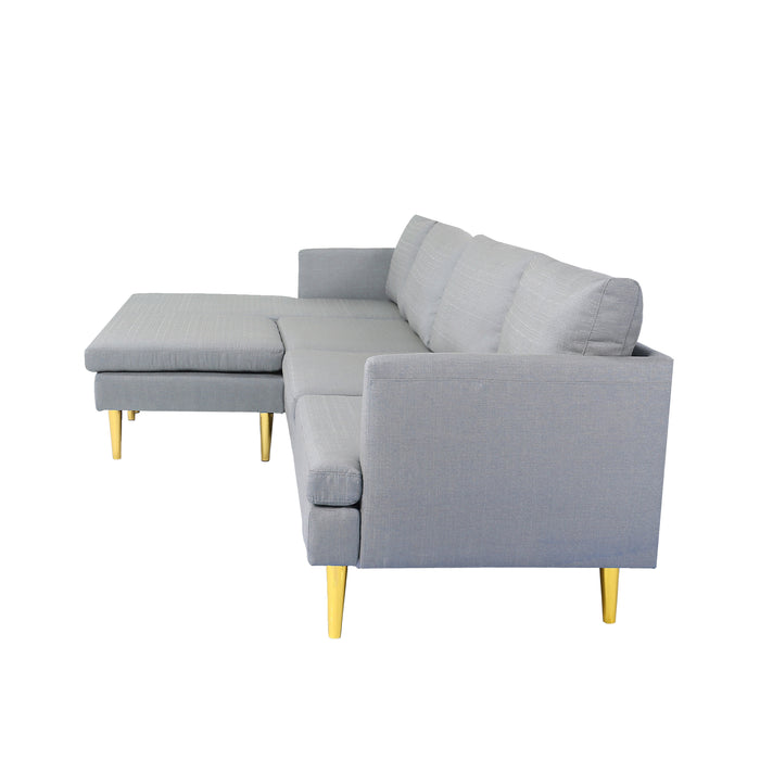 Modern Convertible sectional sofa Polyester