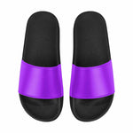 Uniquely You Womens Slide Sandals / Purple