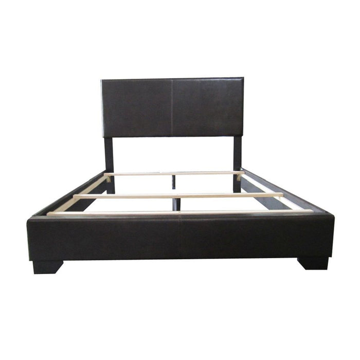 Ireland III Full Bed in Black PU