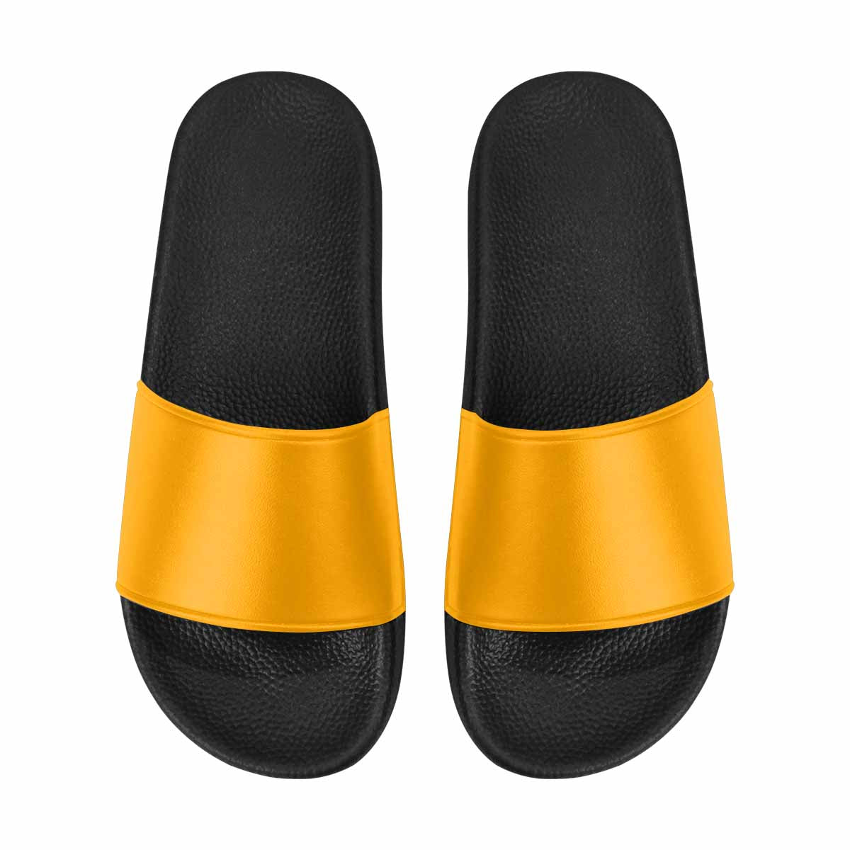 Uniquely You Womens Slide Sandals / Orange