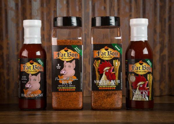 Top 4 Sauce & Rub Package – 24 oz & 12 oz