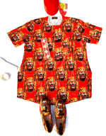 Isiagu/ lion’s head african men’s shoes