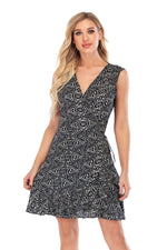 Calison Women's V-Neck Wrapover Knit Dress