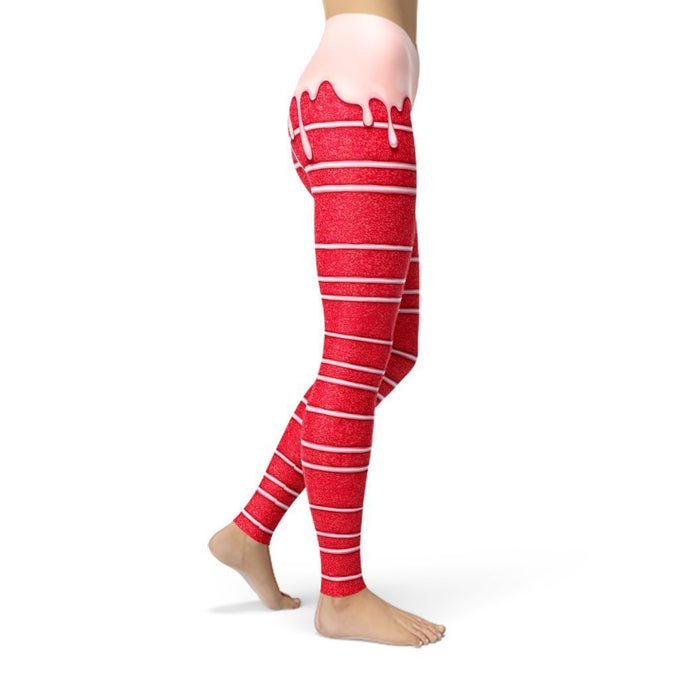 Jean Red Velvet Cake Leggings