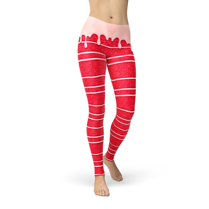 Jean Red Velvet Cake Leggings