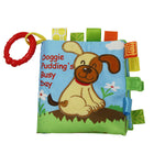 12 Styles Soft Cloth Books Rustle Sound Infant Educational Early Stroller Rattle Toy Kids Newborn Crib Bed Cognition Baby Toys