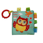 12 Styles Soft Cloth Books Rustle Sound Infant Educational Early Stroller Rattle Toy Kids Newborn Crib Bed Cognition Baby Toys