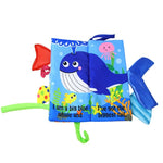 12 Styles Soft Cloth Books Rustle Sound Infant Educational Early Stroller Rattle Toy Kids Newborn Crib Bed Cognition Baby Toys