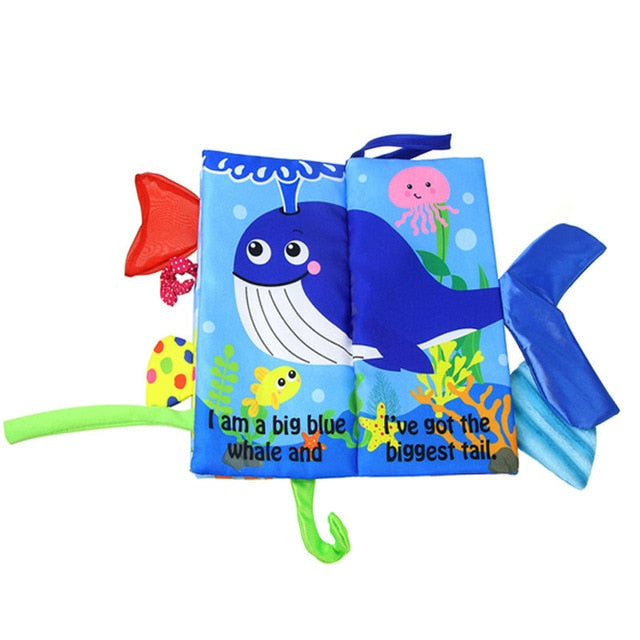 12 Styles Soft Cloth Books Rustle Sound Infant Educational Early Stroller Rattle Toy Kids Newborn Crib Bed Cognition Baby Toys