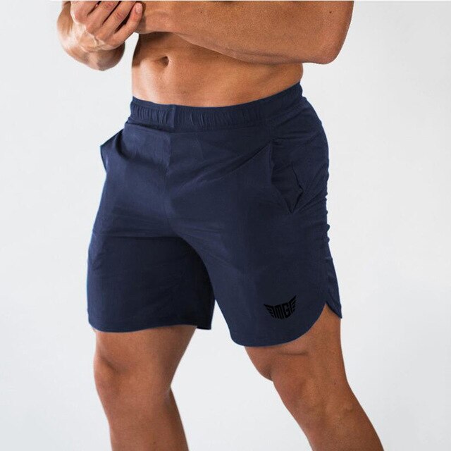 Mens Gym Training Shorts Men Sports Casual Clothing Fitness Workout Running quick-drying compression Shorts Athletics