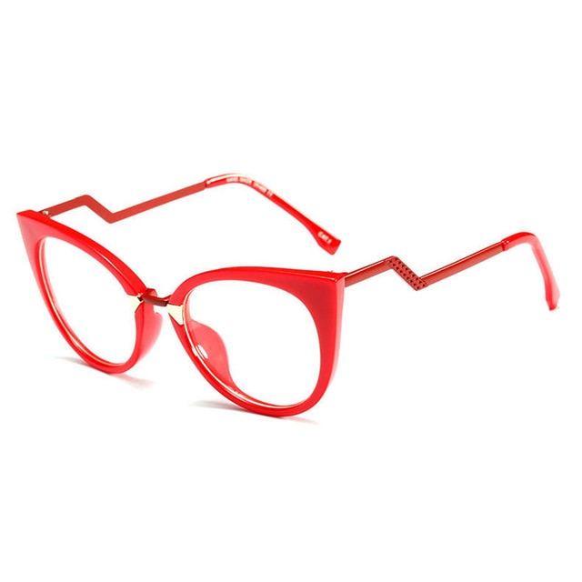 Eyeglasses Spectacle Frame Women Cat Eye Computer Optical Glasses Myopia For Ladies Prescription Eyewear Frame Glasses