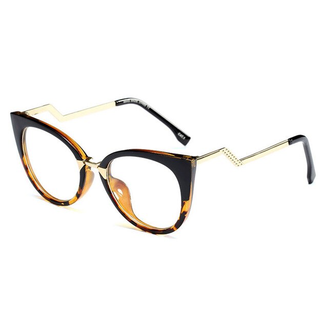 Eyeglasses Spectacle Frame Women Cat Eye Computer Optical Glasses Myopia For Ladies Prescription Eyewear Frame Glasses