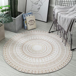 NEW Ins Nordic Round Carpet Computer Chair Floor Mat Kids Play Tent Rug Home Entrance/Hallway Doormat Cloakroom Rugs And Carpets