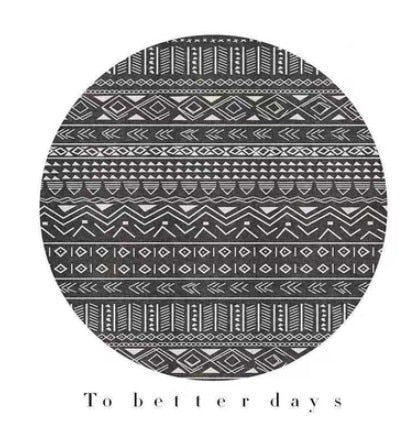 NEW Ins Nordic Round Carpet Computer Chair Floor Mat Kids Play Tent Rug Home Entrance/Hallway Doormat Cloakroom Rugs And Carpets