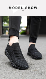 ONEMIX Sneakers Women Tennis Shoes 2019 Summer Comfortable Knitted Vamp Air Trainer Fashion Ladies Sport Fitness Shoe Big Size43