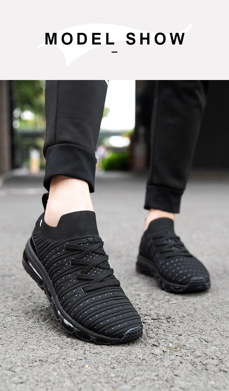 ONEMIX Sneakers Women Tennis Shoes 2019 Summer Comfortable Knitted Vamp Air Trainer Fashion Ladies Sport Fitness Shoe Big Size43