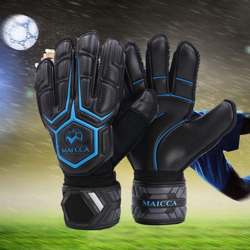 Professional Goalkeeper's Gloves Thickened Latex Finger Protection Football Training Glove Size 8 9 10 Soccer Ball Accessories