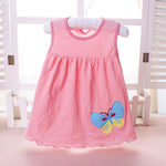 Baby Dress 2018 Summer New Girls Fashion Infantile Dresses Cotton Children's Clothes Flower Style Kids Clothing Princess Dress