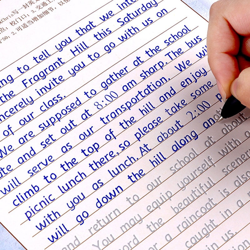 3pcs Writing English Calligraphy Copybook for Adult Children Exercises Calligraphy Practice Book libros Copybook For Kids