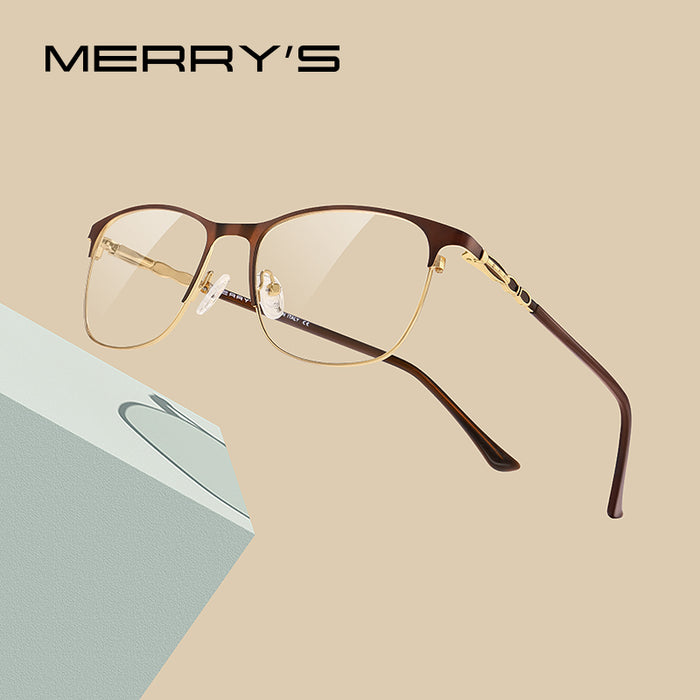 MERRYS DESIGN Retro Cat Eye Women Glasses Frame Ladies Fashion Trending Eyewear Myopia Prescription Optical Eyeglasses S2113