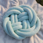Newborn Pillow Knot Ball Cuddle Pillow Cushion kids pillows Weaving decoration for gift protection pad YZL031
