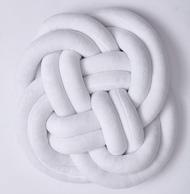 Newborn Pillow Knot Ball Cuddle Pillow Cushion kids pillows Weaving decoration for gift protection pad YZL031