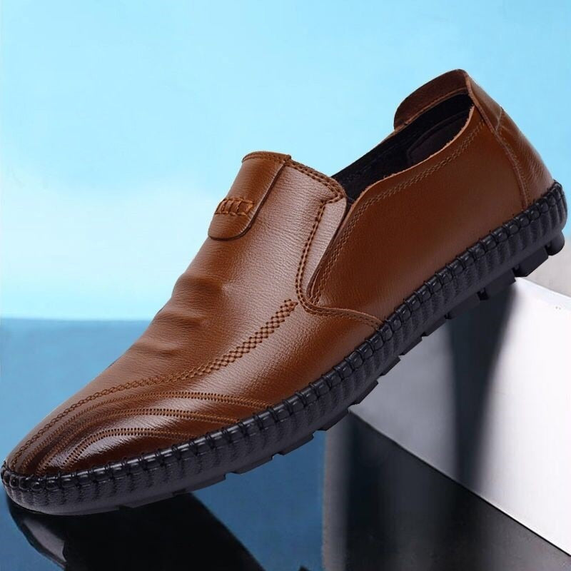 2019 new casual spring and autumn shoes PU British men shoes men dress shoes leather  zapatos de hombre mens leather shoes 789