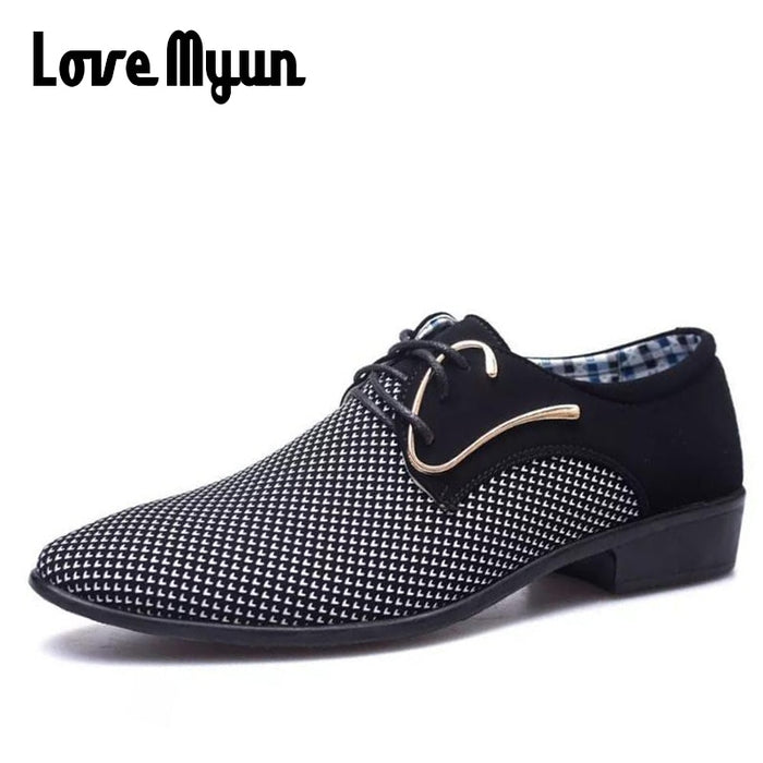 Cheapest mens dress shoes Pointed toe mens Oxfords wedding business white blue shoes lace up mens fashion flats 46  47  AB-45