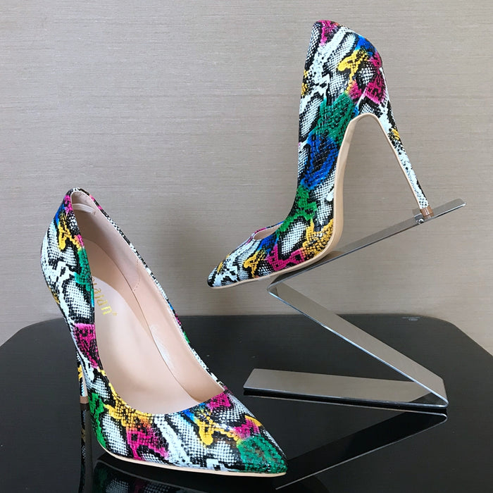 8/10/12CM Womens Summer Pumps Party Wedding High Heel Shoes Woman High Heels Lady Thin Heel Sandals Women Big Size Shoe