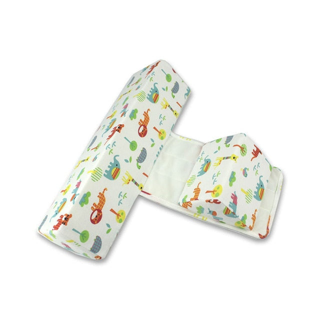 Baby Pillow Side Sleeping Pillow Adjustable Support Newborn Sleeping Position Correct Shaping Prevent Rollover Spit Milk Pillow