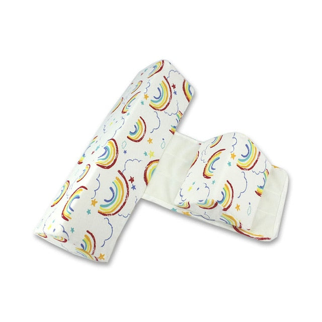 Baby Pillow Side Sleeping Pillow Adjustable Support Newborn Sleeping Position Correct Shaping Prevent Rollover Spit Milk Pillow