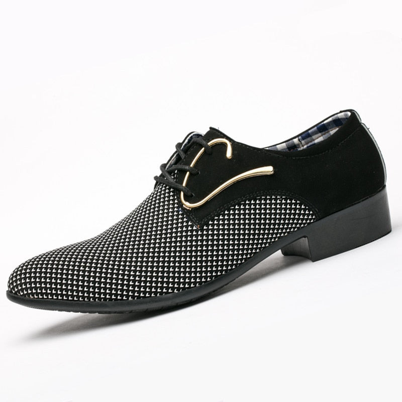 Men's Dress Shoes Men Pointed Toe Business Suit Male Shoes Adult Wedding Shoes Comfort Oxfords Men Formal Shoes 2020