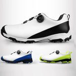 2019 Golf Shoes Men Waterproof Sports Shoes Knobs Buckle Sneakers Breathable Anti-slip Spikes Sneakers for Male EU39-45