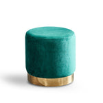 Cheap Soft Velvet Sofa Ottoman Make up Stool Living Room Creative Fashion Dresser Stools Shoes Change Bench Chairs