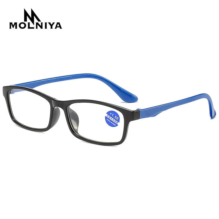 2020 Reading Glasses Men Anti Blue Rays Presbyopia Eyeglasses Antifatigue Computer Eyewear with +1.5 +2.0 +2.5 +3.0 +3.5 +4.0