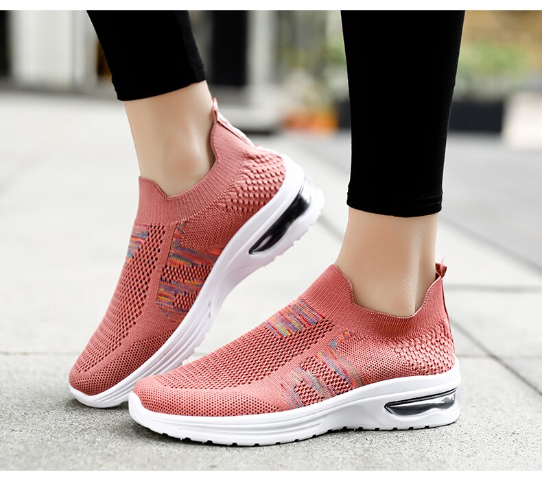 Women Sneakers Tenis Feminino 2020 New Women Tennis Shoes Outdoor Light Comfort Jogging Air Cushion Sport Shoes Gym Lady Shoe