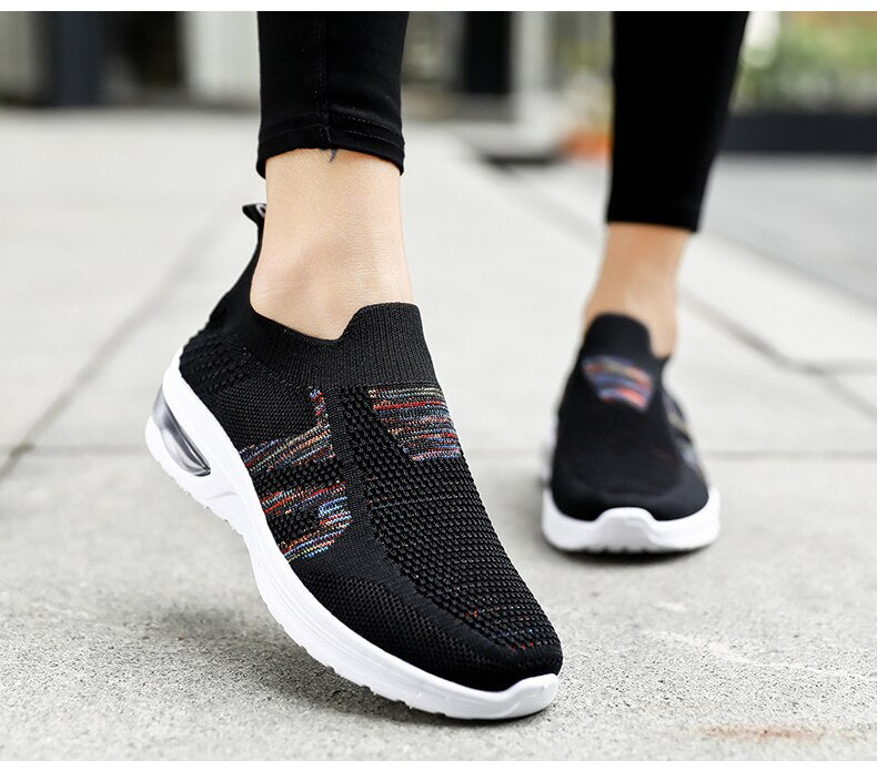 Women Sneakers Tenis Feminino 2020 New Women Tennis Shoes Outdoor Light Comfort Jogging Air Cushion Sport Shoes Gym Lady Shoe