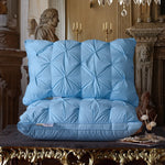 Goose Feather Bedding Pillow Neck Protection 100% Cotton Cover Soft Sleeping pillow Hotel standard down satin pillow