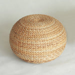 38%Solid Wood Hand Made Low Rattan Shoes Stool Footrest Small Round Stool with Legs Living Room Furniture Home Ottoman Rural