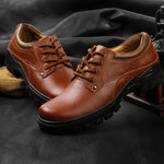 Men dress Shoes outdoor fashion Brand genuine Leather Men Shoes Flats Men Sneakers flats Business Spring Autumn big size 47
