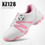 PGM Women Golf Shoes Women's Waterproof Non-slip Sneakers Girls Leisure Section Fixed Nail Breathable Sports Golf Shoes
