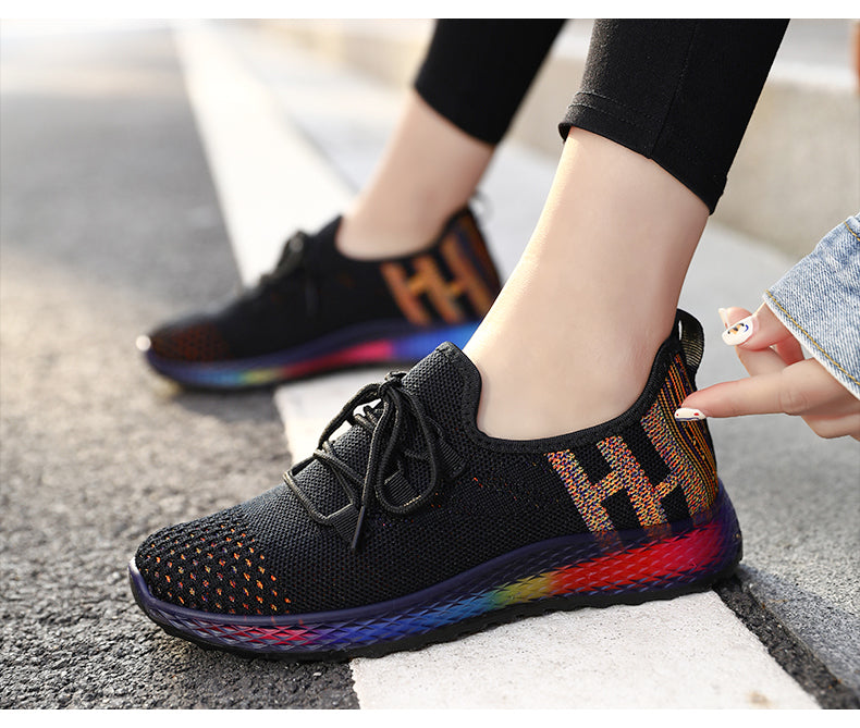 Bojmq Tenis Mujer 2020 New Arrived Women Tennis Shoes Ladies Pretty Outdoor Walking Sneakers Female Non-slip Fitness Sport Shoe