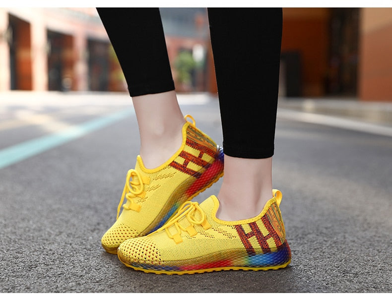 Bojmq Tenis Mujer 2020 New Arrived Women Tennis Shoes Ladies Pretty Outdoor Walking Sneakers Female Non-slip Fitness Sport Shoe