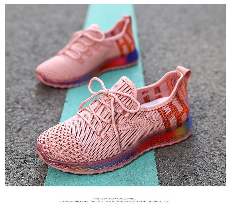 Bojmq Tenis Mujer 2020 New Arrived Women Tennis Shoes Ladies Pretty Outdoor Walking Sneakers Female Non-slip Fitness Sport Shoe