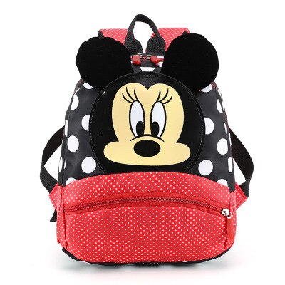 Disney Kindergarten Schoolbag Boy Children Mickey mouse Backpack Cute Cartoon Backpack 2-5 Years Girl pink Travel Backpack