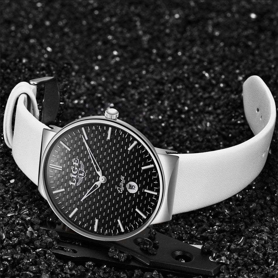 LIGE Elegant Woman Watches Luxury Brand Female Wristwatch Japan Movt 30M Waterproof Expensive Analog Geneva Quartz Ladies Watch